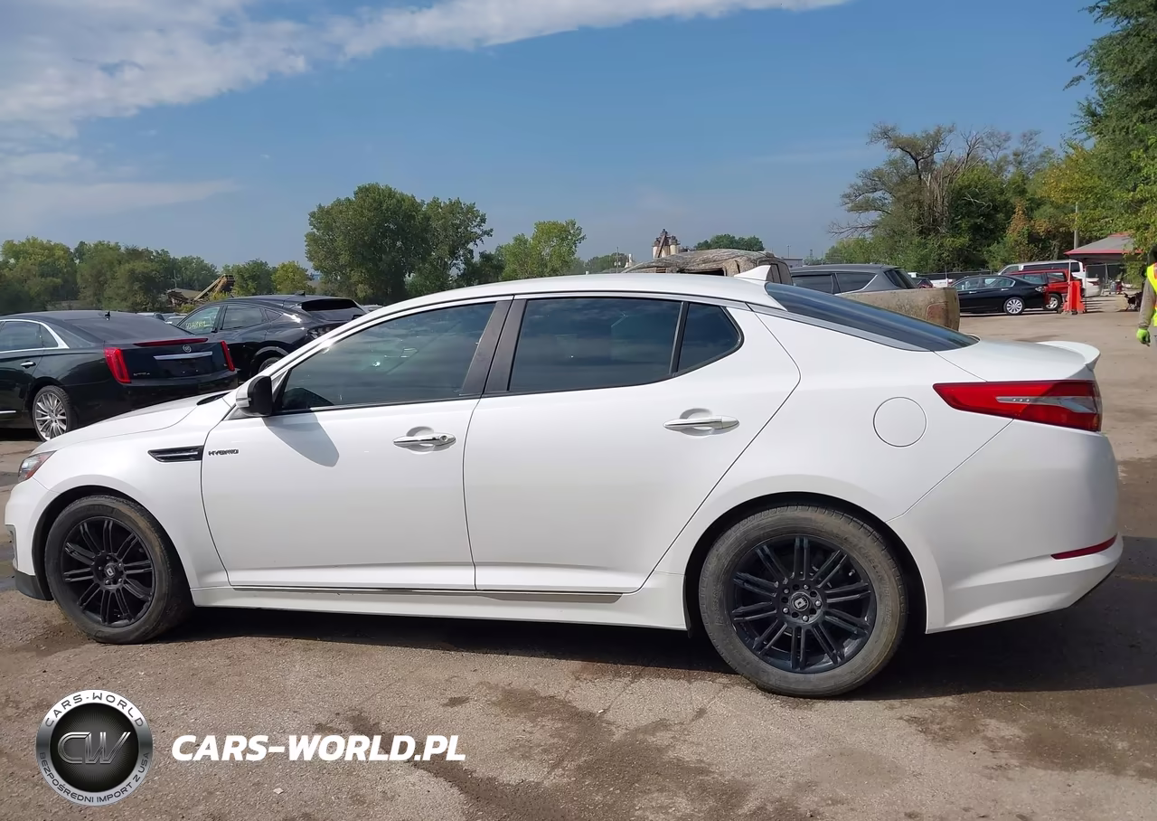 2013 Kia Optima Hybrid Lx VIN:KNAGM4ADXD5045271 - 14
