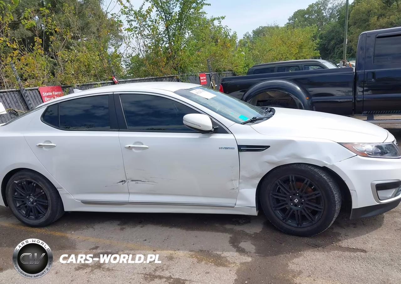 2013 Kia Optima Hybrid Lx VIN:KNAGM4ADXD5045271 - 6