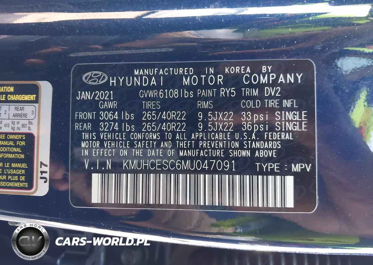 2021 Genesis Gv80 3.5T Awd VIN:KMUHCESC6MU047091 - 9
