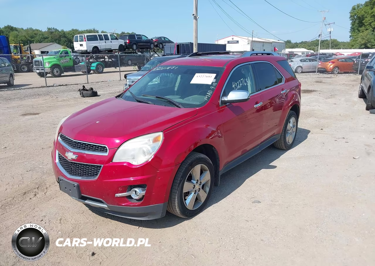 2012 Chevrolet Equinox Ltz VIN:2GNALFEKXC1325389 - 2