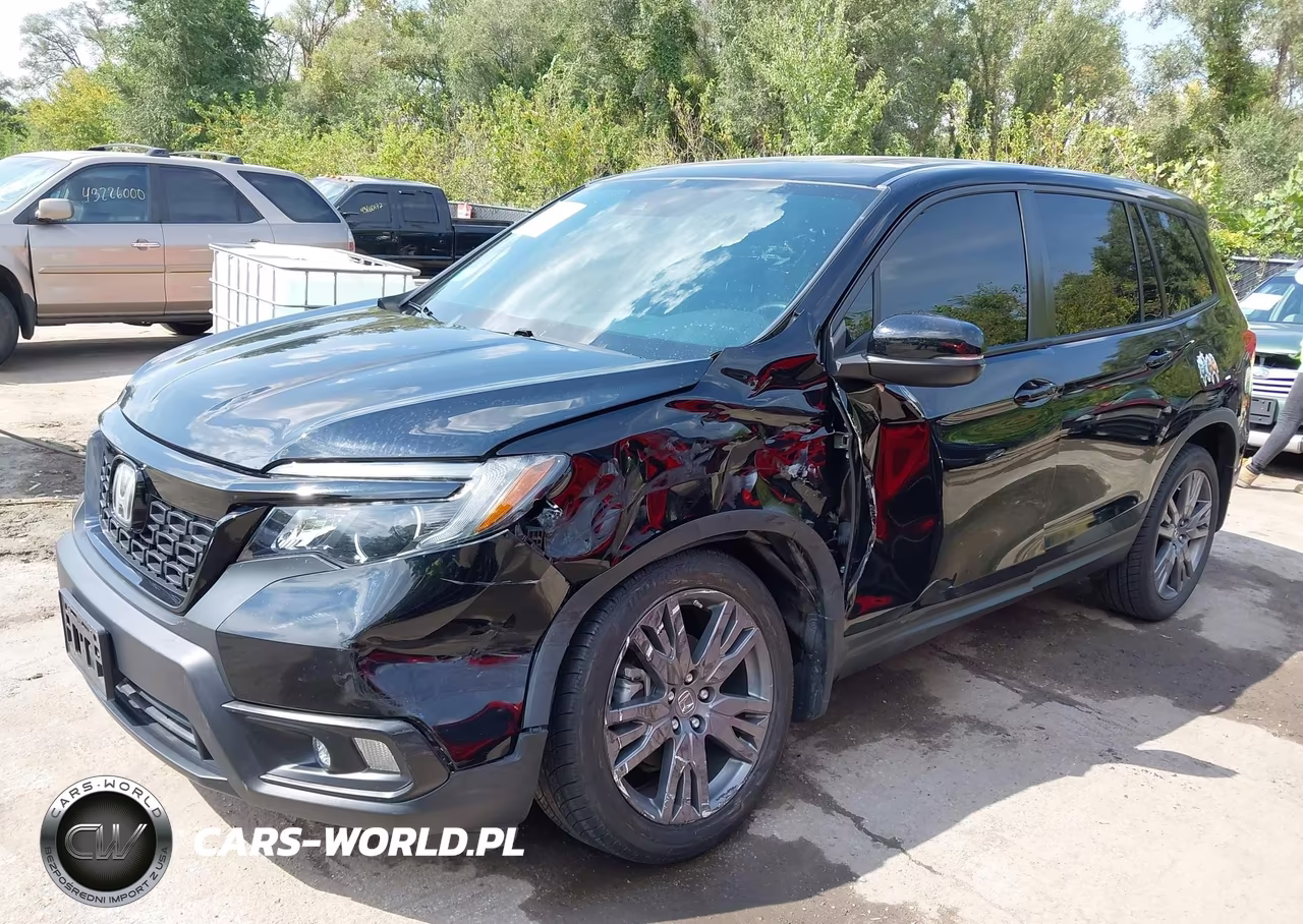 2019 Honda Passport Ex-L VIN:5FNYF7H52KB011936 - 2