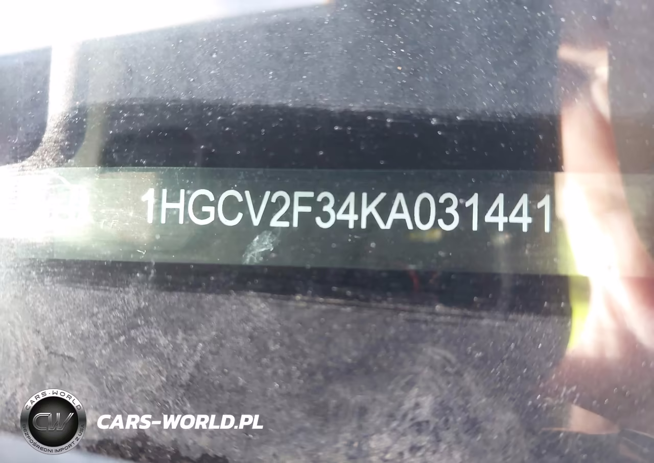 2019 Honda Accord Sport 2.0T VIN:1HGCV2F34KA031441 - 17