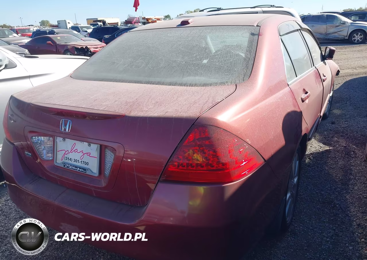 2007 Honda Accord 3.0 Ex VIN:1HGCM66887A088271 - 4