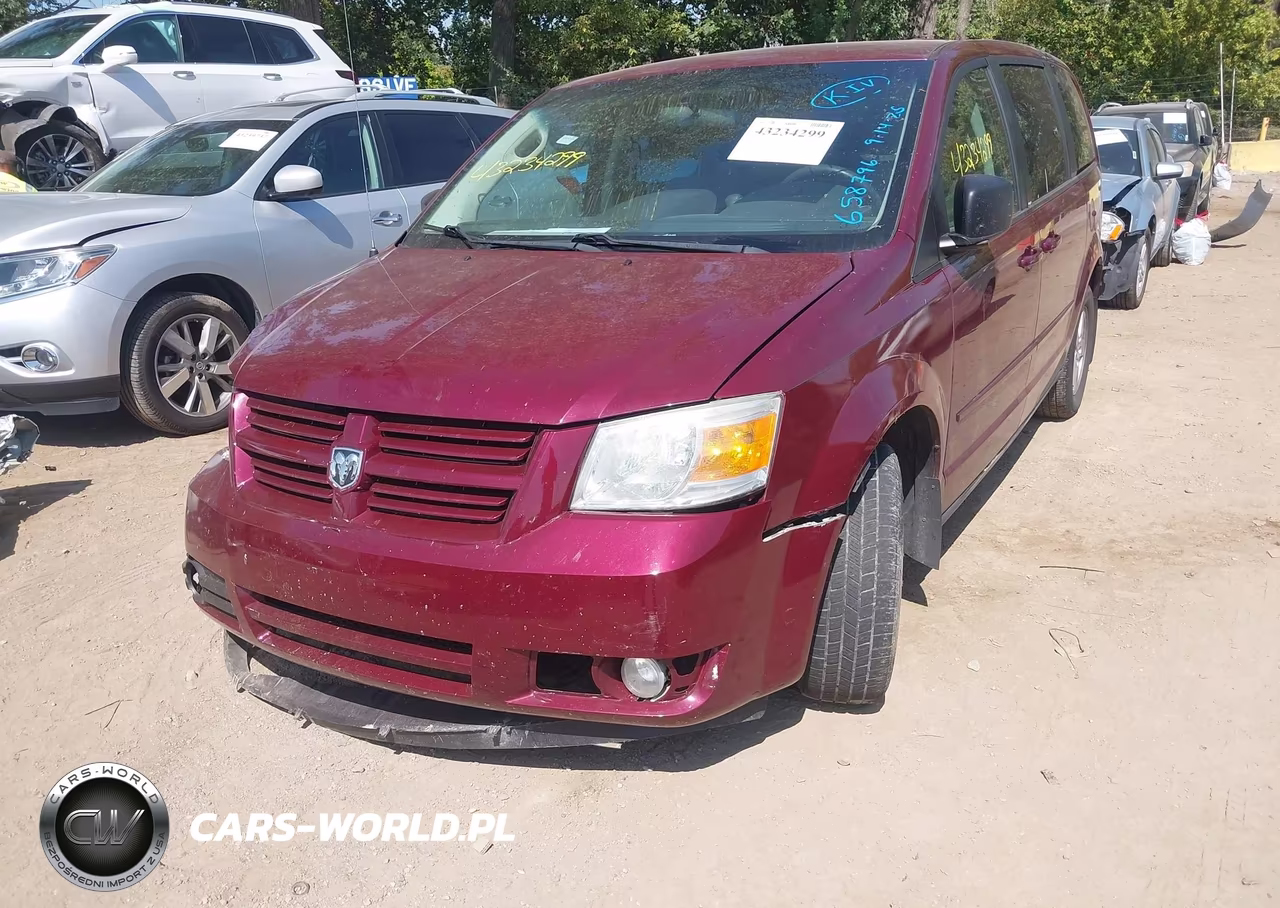2009 Dodge Grand Caravan Se VIN:2D8HN44E89R630838 - 2