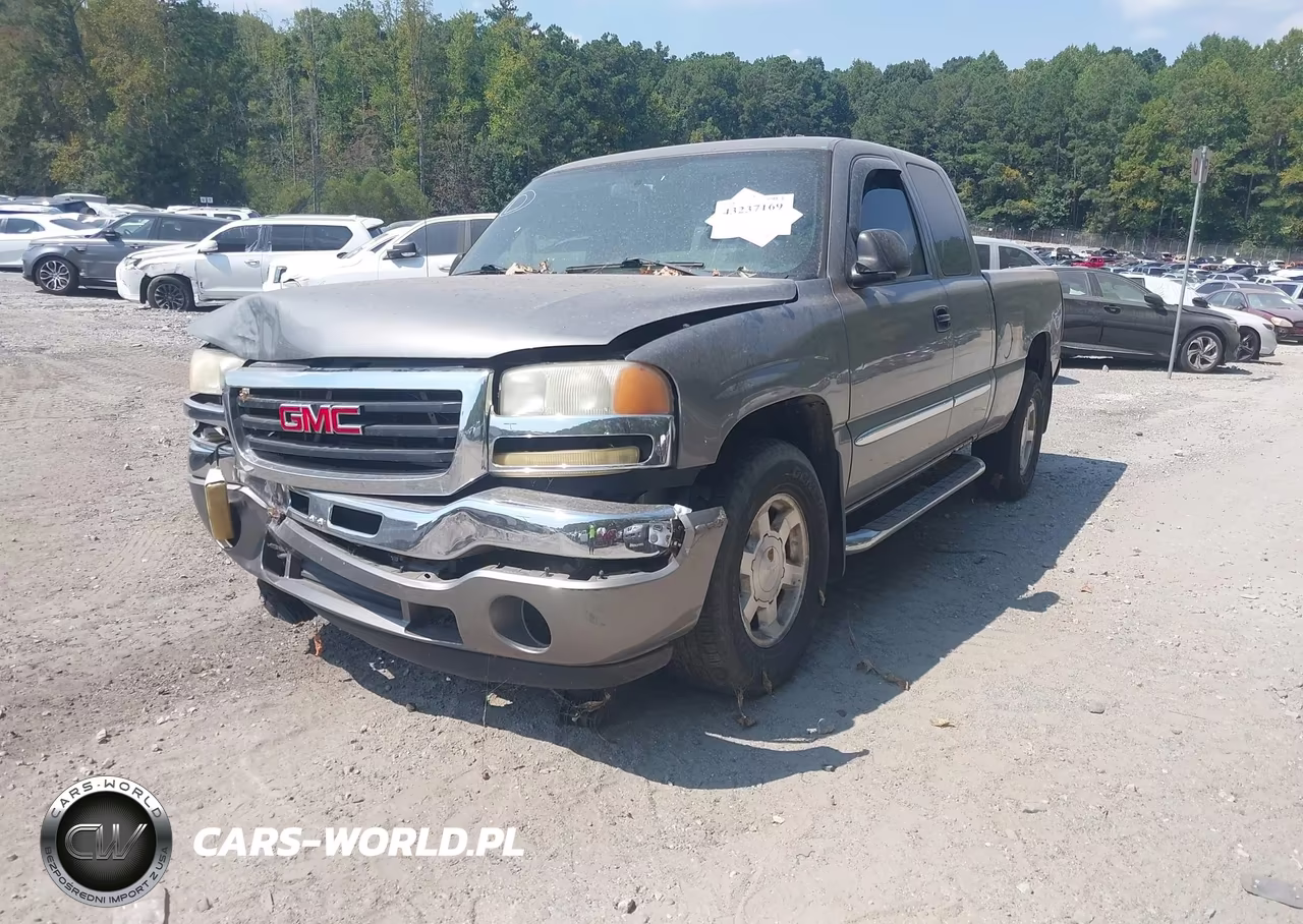 2007 GMC Sierra 1500 Classic Sle1 VIN:2GTEK19BX71100499 - 2