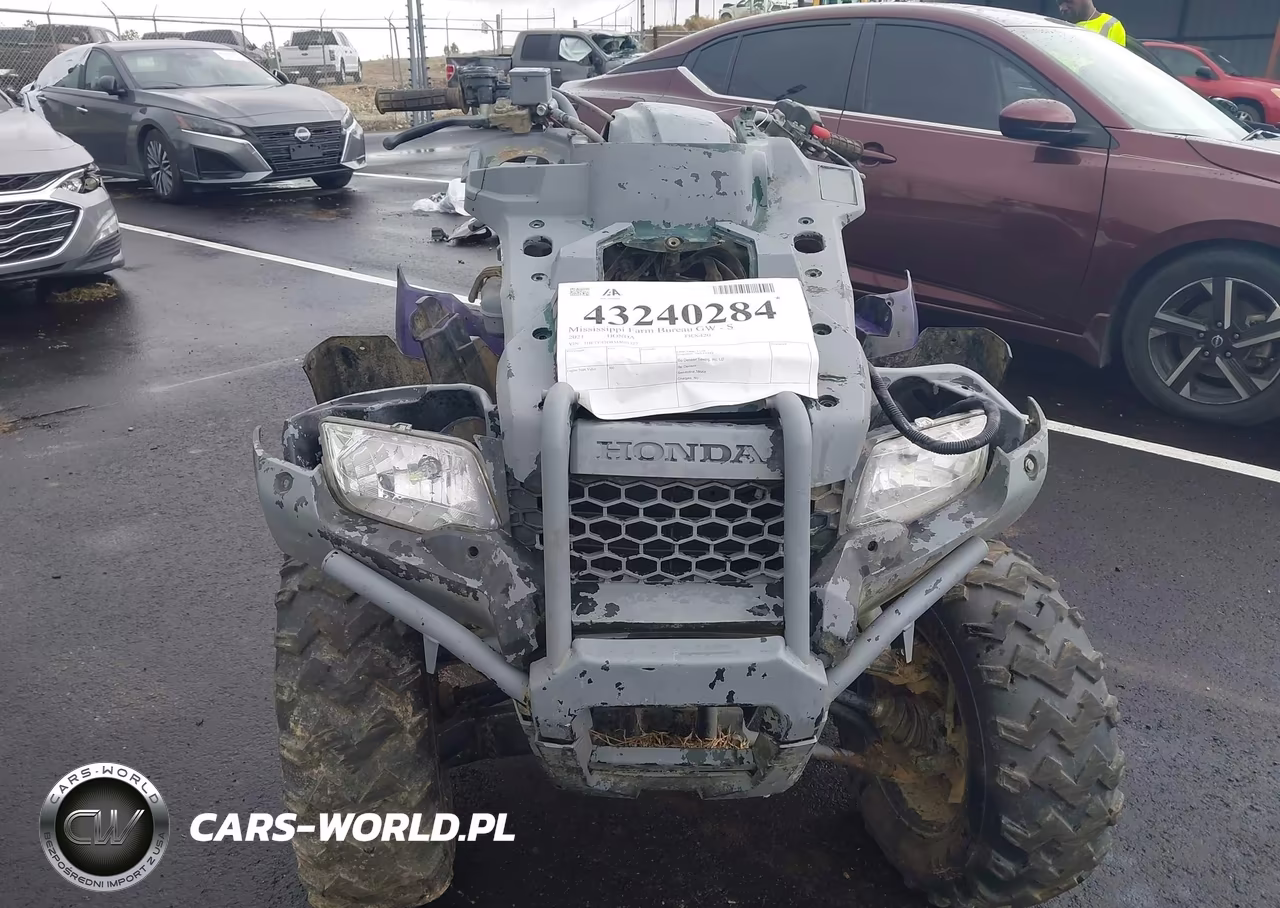 2021 Honda Trx420 Fa VIN:1HFTE47D8M4601322 - 5