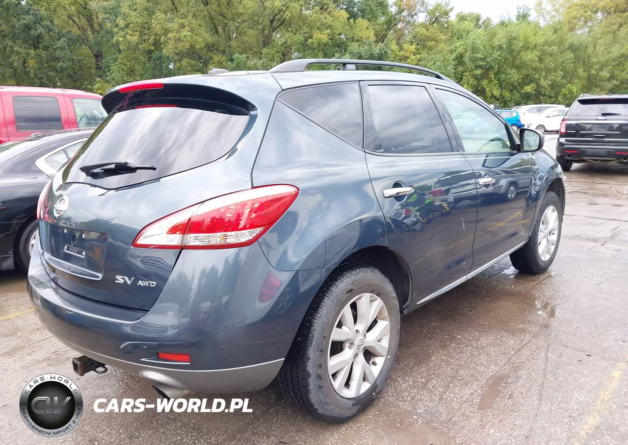 2011 Nissan Murano Sv VIN:JN8AZ1MW2BW167043 - 4