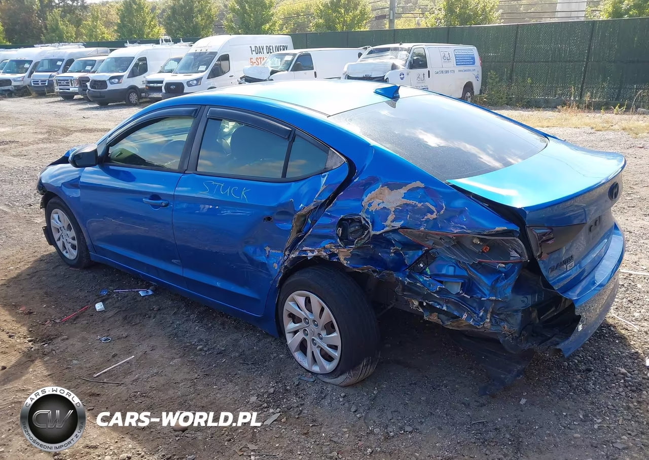 2018 Hyundai Elantra Se VIN:5NPD74LF1JH401243 - 3