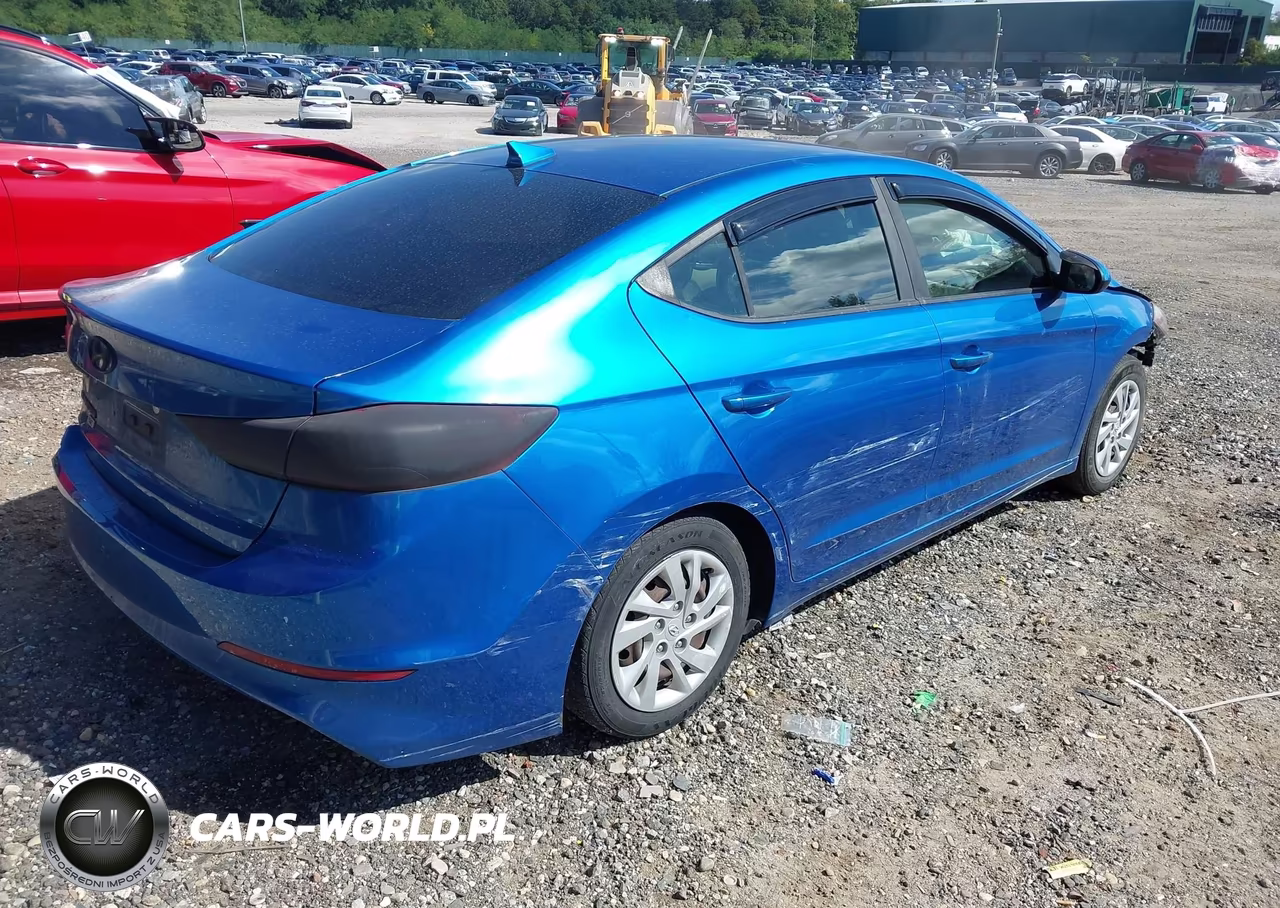 2018 Hyundai Elantra Se VIN:5NPD74LF1JH401243 - 4