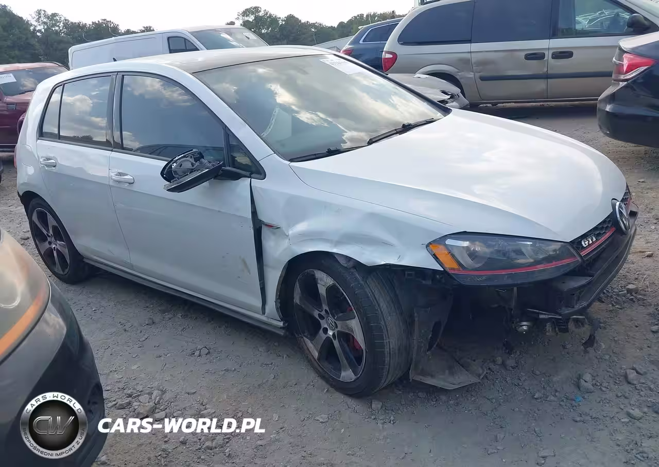 2016 Volkswagen Golf Gti Se W-Performance Package 4-Door