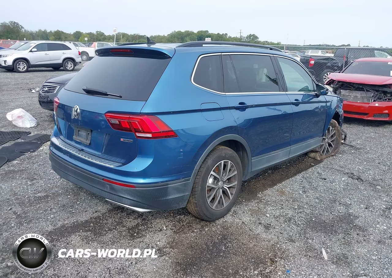 2019 Volkswagen Tiguan 2.0T Se-2.0T Sel-2.0T Sel R-Line-2.0T Sel R-Line Black VIN:3VV2B7AXXKM185389 - 4