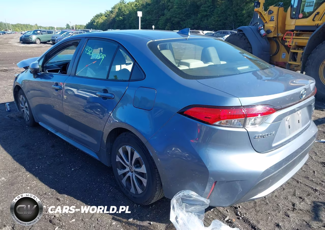 2022 Toyota Corolla Hybrid Le VIN:JTDEAMDE7N3013284 - 3
