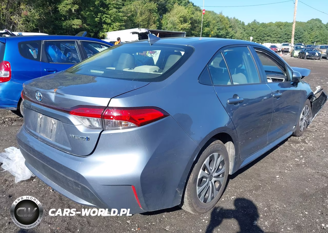 2022 Toyota Corolla Hybrid Le VIN:JTDEAMDE7N3013284 - 4