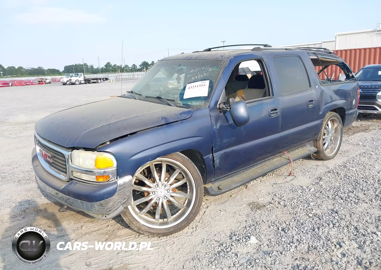 2002 GMC Yukon Xl 1500 Slt VIN:3GKEC16Z52G340692 - 2