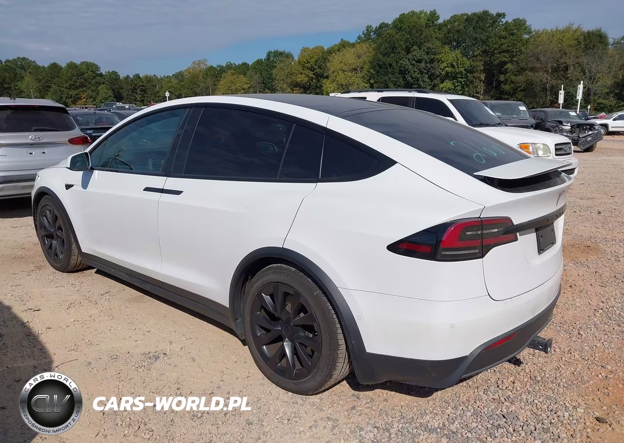 2022 Tesla Model X Dual Motor All-Wheel Drive-Plaid Tri Motor All-Wheel Drive VIN:7SAXCDE58NF339943 - 3