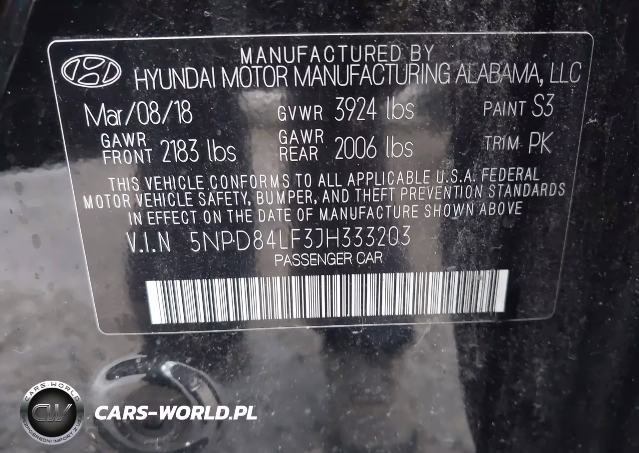 2018 Hyundai Elantra Sel VIN:5NPD84LF3JH333203 - 9