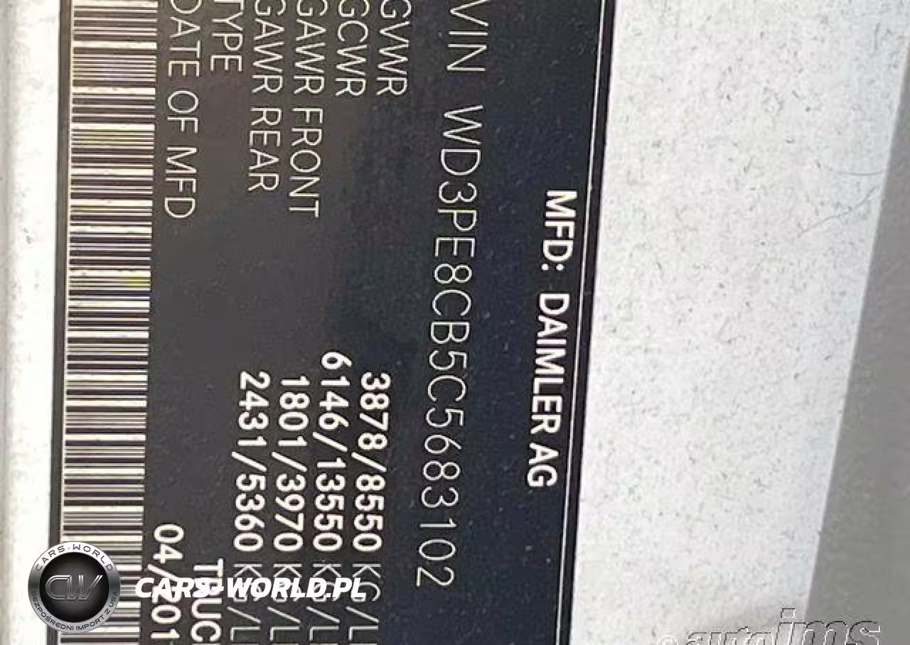 2012 Mercedes-Benz Sprinter 2500