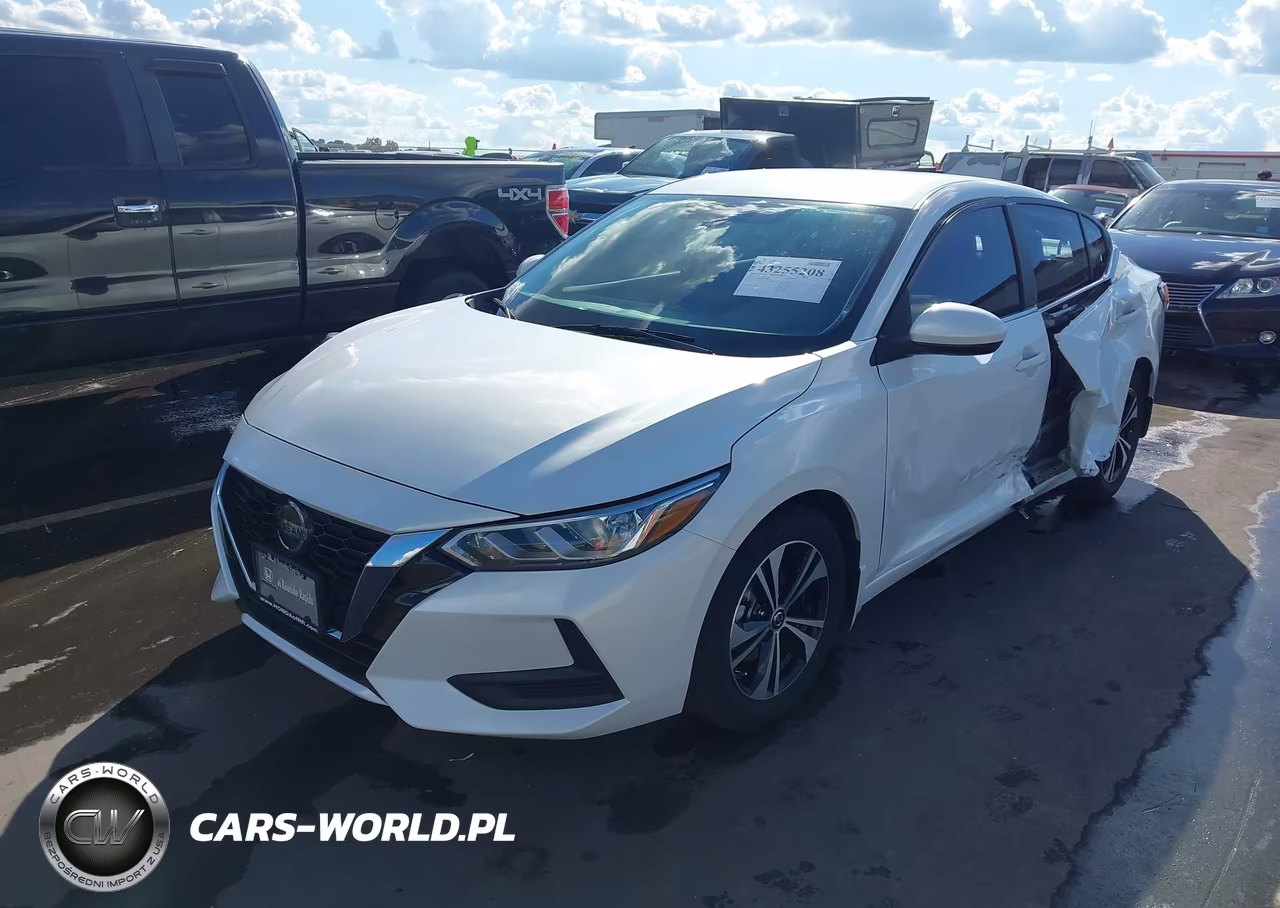 2021 Nissan Sentra Sv Xtronic Cvt VIN:3N1AB8CV6MY296306 - 2