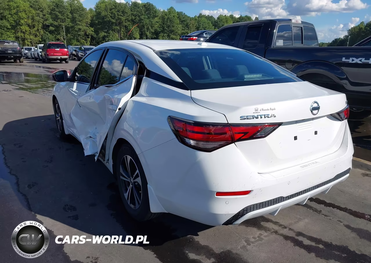2021 Nissan Sentra Sv Xtronic Cvt VIN:3N1AB8CV6MY296306 - 3