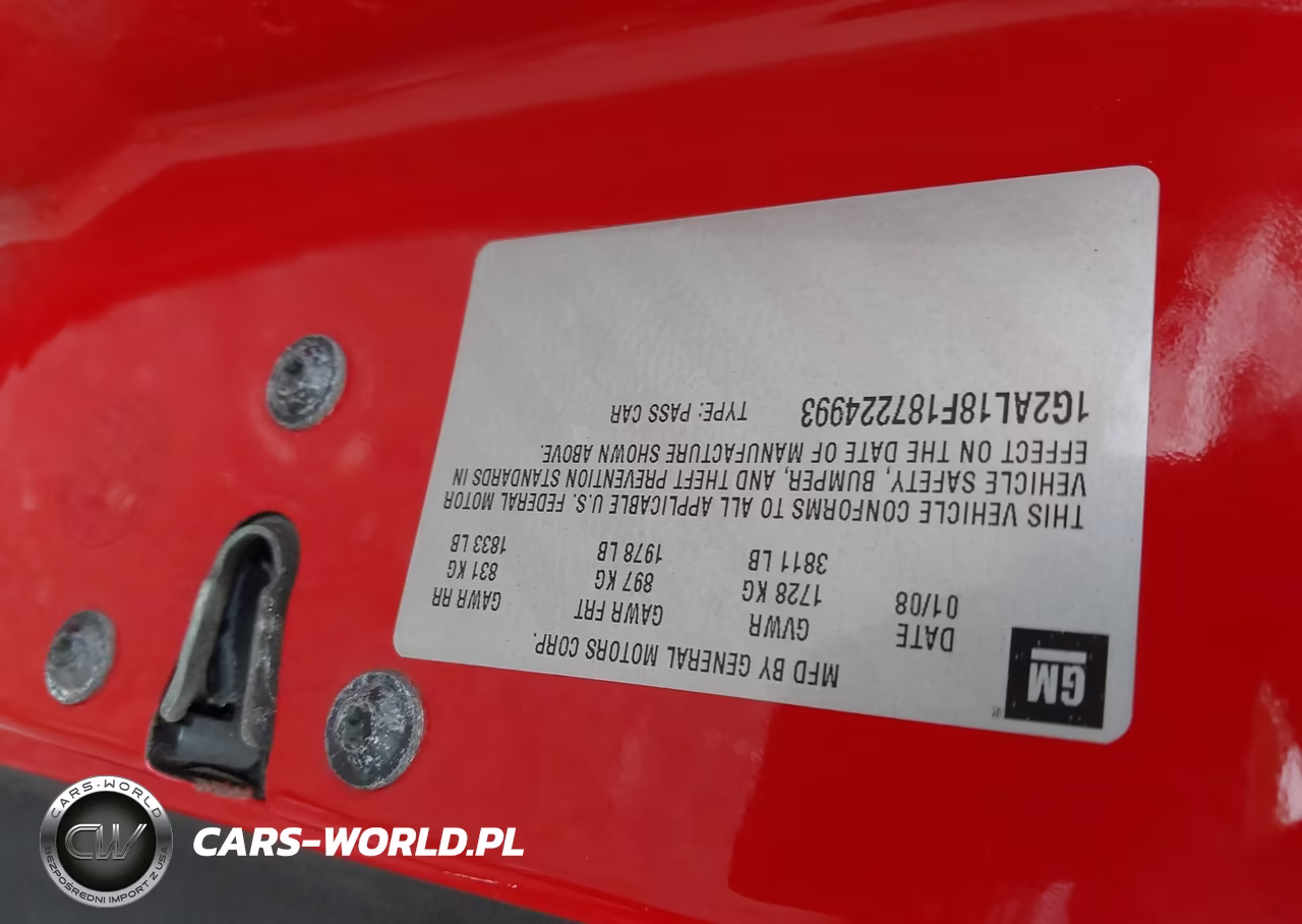 2008 Pontiac G5 VIN:1G2AL18F187224993 - 9