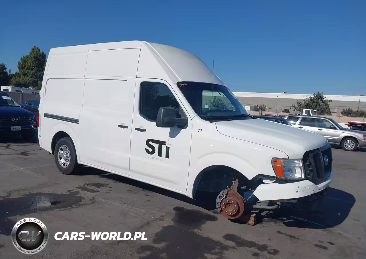 2020 Nissan Nv Cargo Nv2500 Hd Sv High Roof V6