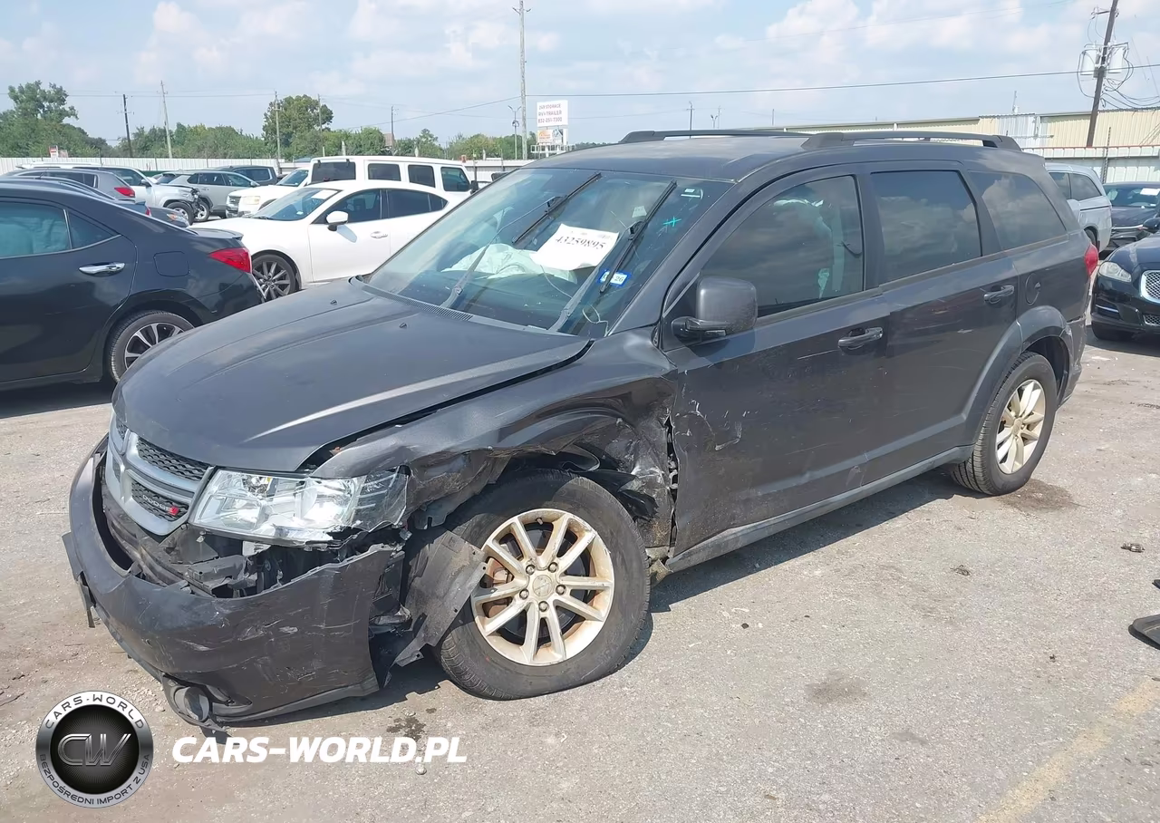 2016 Dodge Journey Sxt VIN:3C4PDCBG7GT127324 - 2