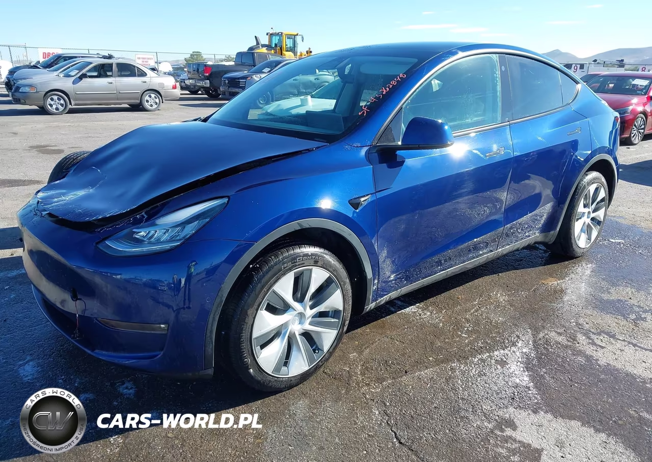 2021 Tesla Model Y Long Range Dual Motor All-Wheel Drive VIN:5YJYGDEE3MF303713 - 2