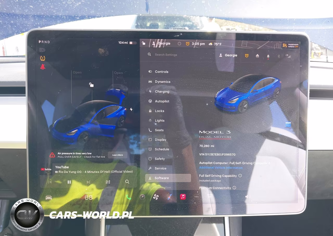 2018 Tesla Model 3 Long Range-Performance VIN:5YJ3E1EB0JF096570 - 7