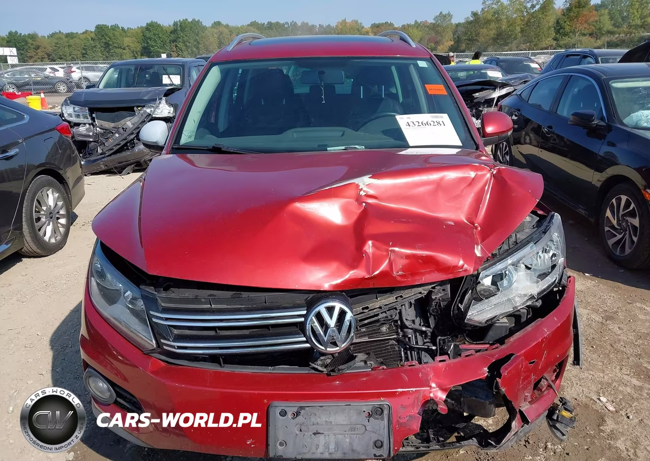 2014 Volkswagen Tiguan Sel VIN:WVGAV3AX5EW110934 - 12
