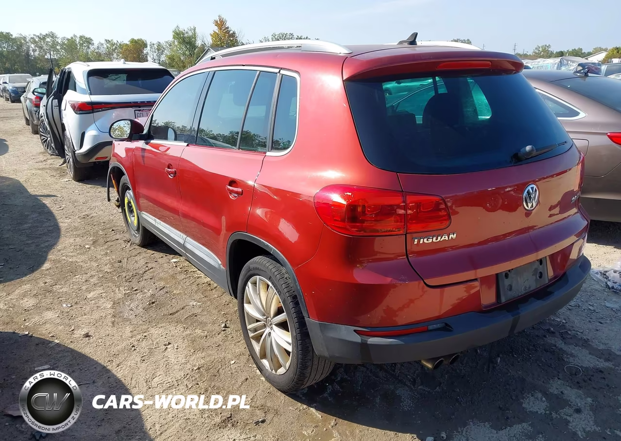 2014 Volkswagen Tiguan Sel VIN:WVGAV3AX5EW110934 - 3