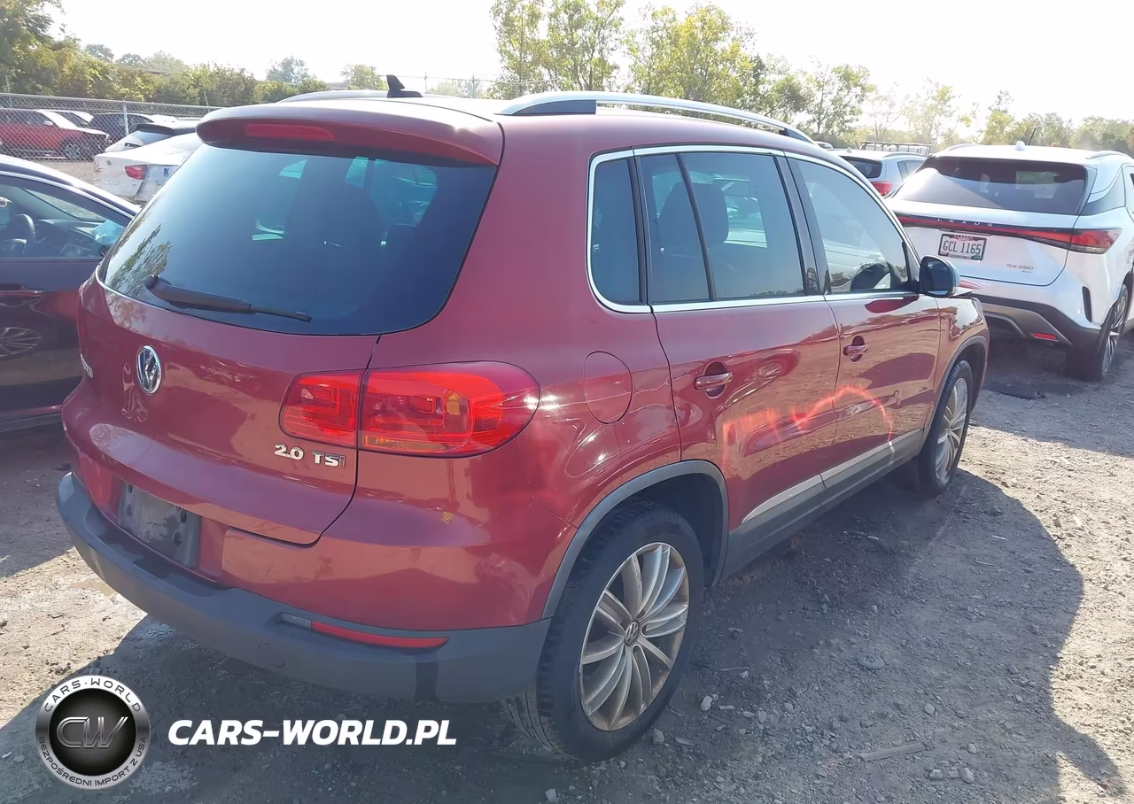 2014 Volkswagen Tiguan Sel VIN:WVGAV3AX5EW110934 - 4