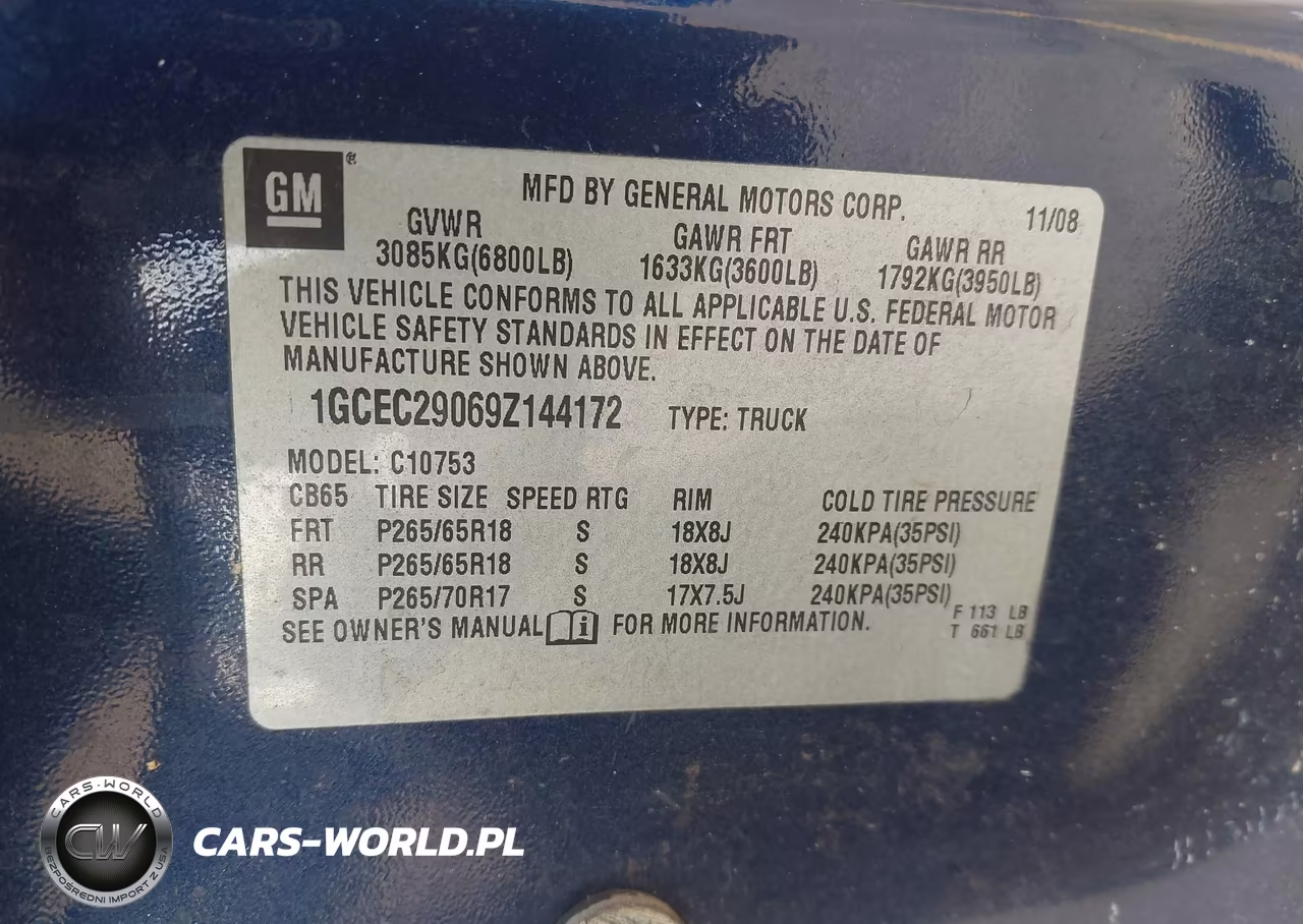 2009 Chevrolet Silverado 1500 Lt VIN:1GCEC29069Z144172 - 9