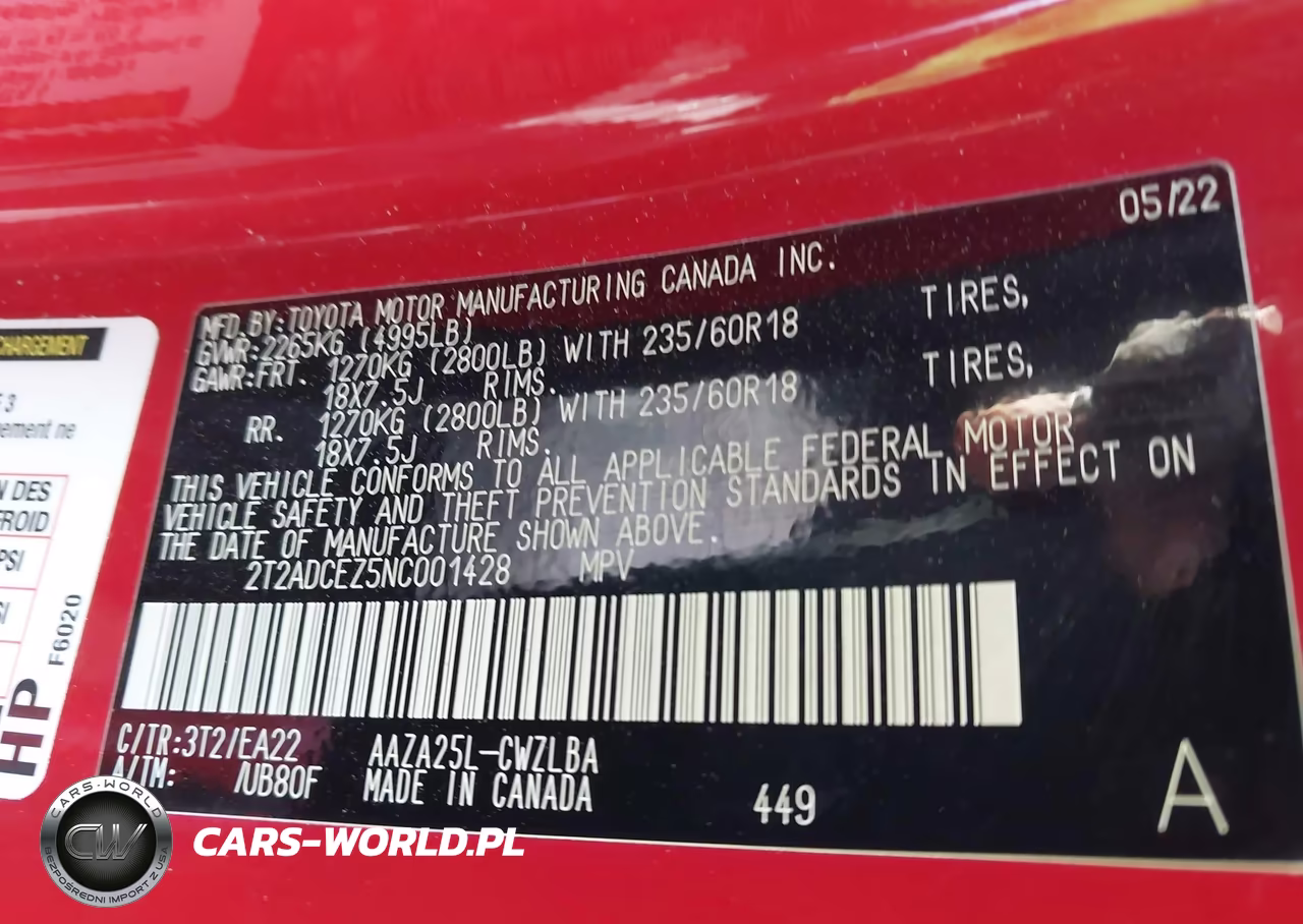 2022 Lexus Nx 250 VIN:2T2ADCEZ5NC001428 - 9