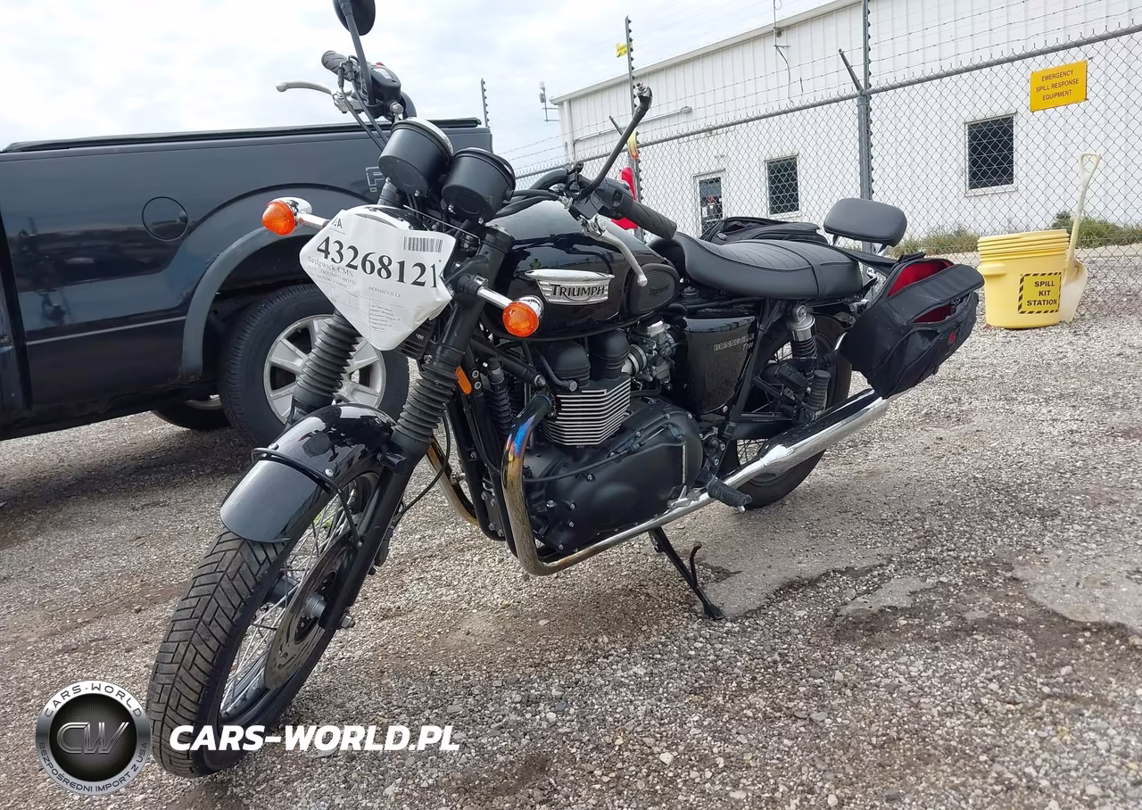 2015 Triumph Motorcycle Bonneville T100 VIN:SMT910K13FT668345 - 2