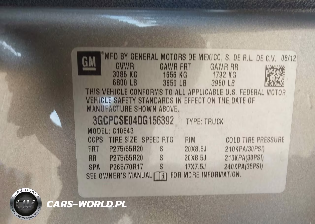 2013 Chevrolet Silverado 1500 Lt VIN:3GCPCSE04DG156392 - 9