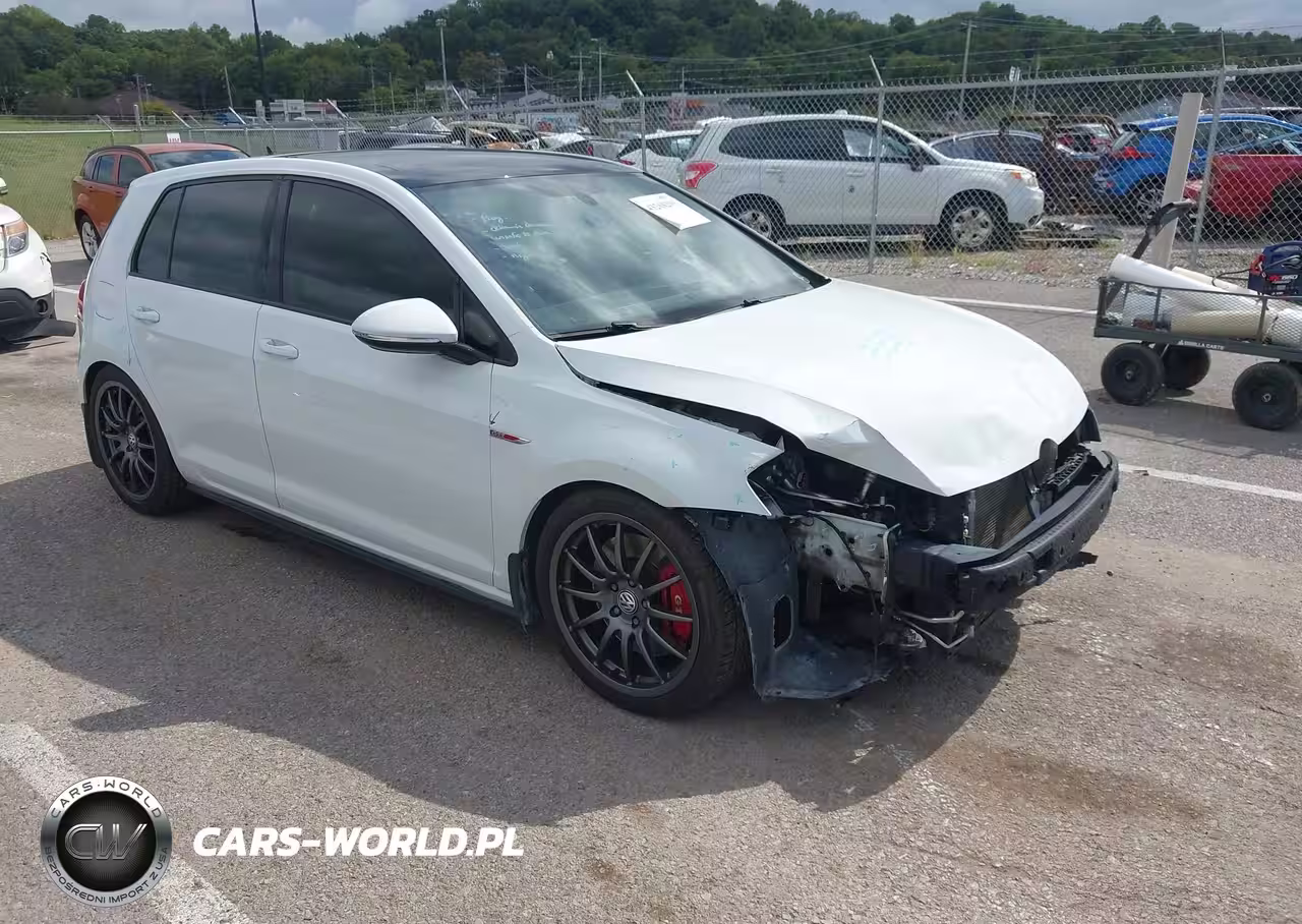 2016 Volkswagen Golf Gti Autobahn W-Performance Package 4-Door