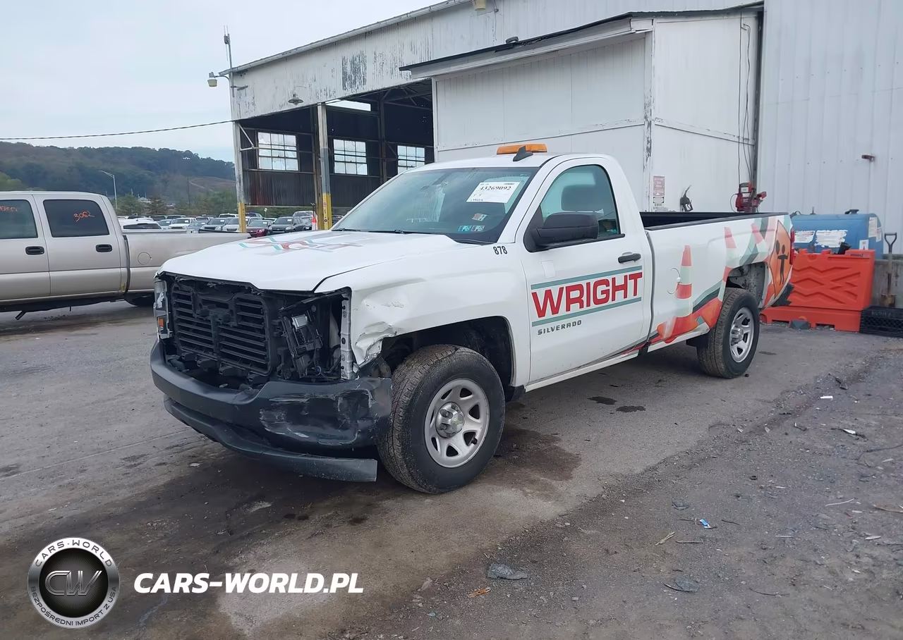 2018 Chevrolet Silverado 1500 Wt VIN:1GCNCNEH2JZ298282 - 2