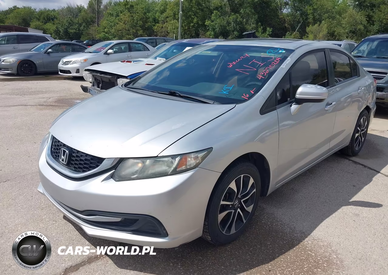 2014 Honda Civic Ex VIN:19XFB2F8XEE016119 - 2