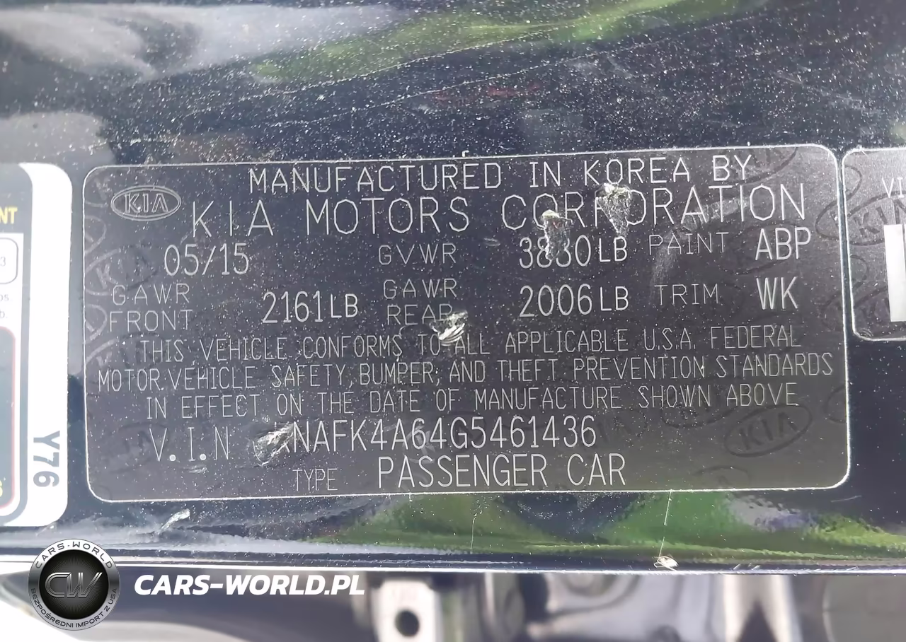 2016 Kia Forte Lx VIN:KNAFK4A64G5461436 - 9