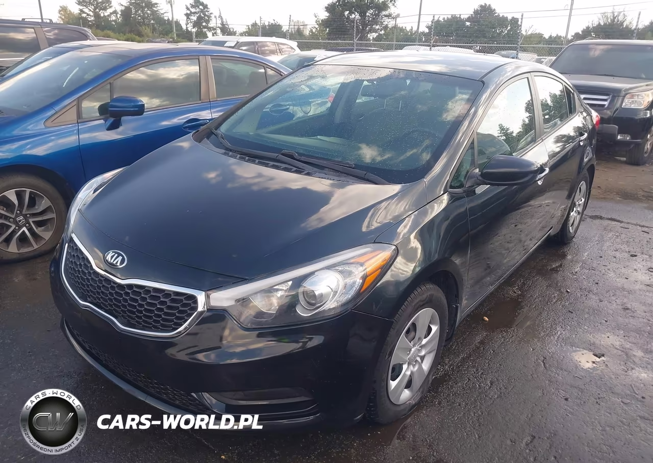 2014 Kia Forte Lx VIN:KNAFK4A62E5129184 - 2