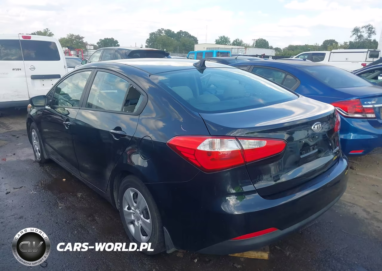 2014 Kia Forte Lx VIN:KNAFK4A62E5129184 - 3