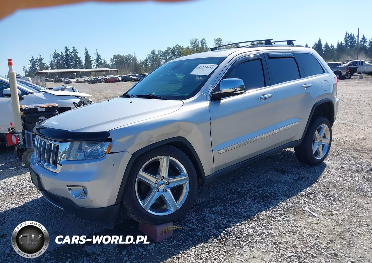 2012 Jeep Grand Cherokee Overland VIN:1C4RJFCT4CC188067 - 2
