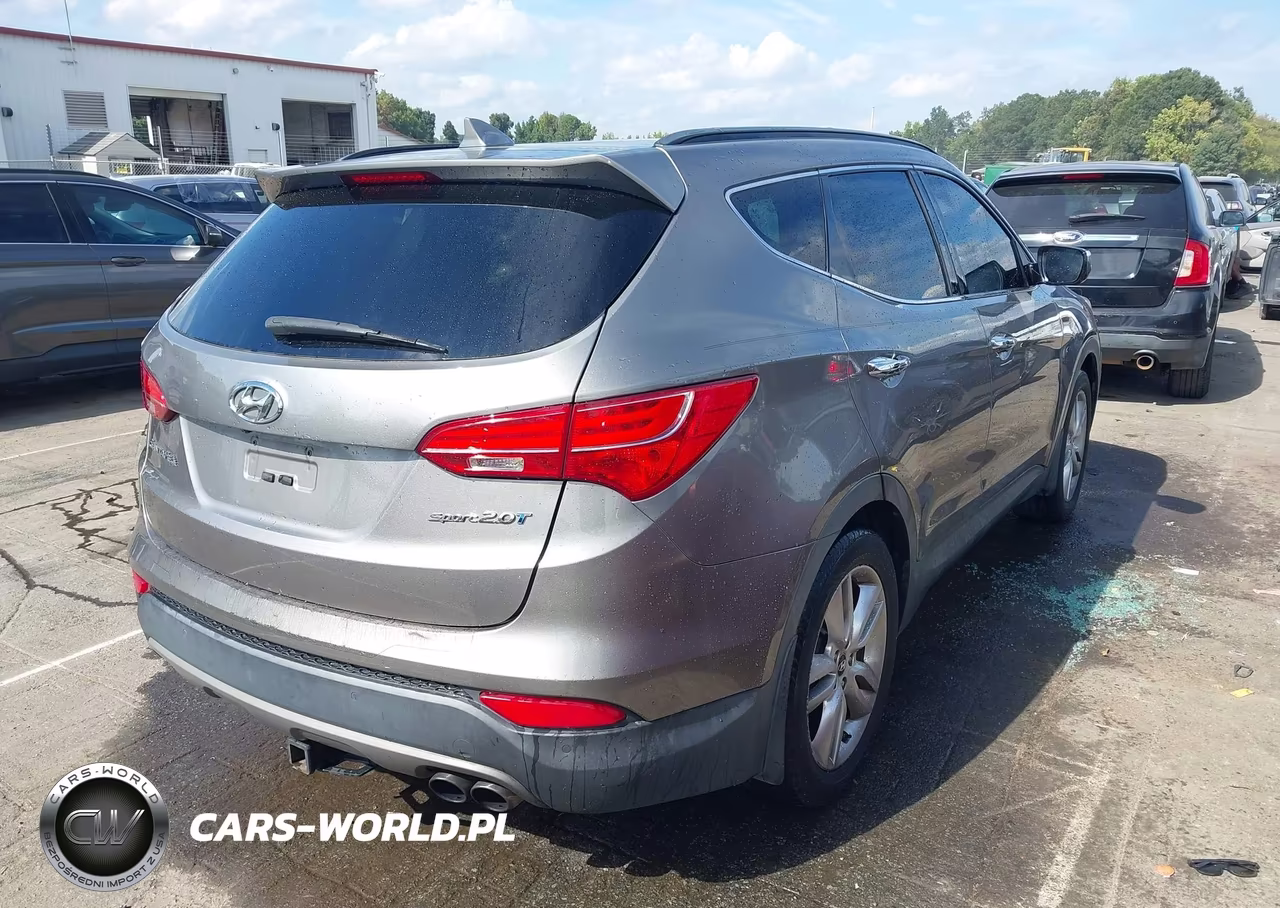 2014 Hyundai Santa Fe Sport 2.0L Turbo VIN:5XYZW3LA6EG213354 - 4