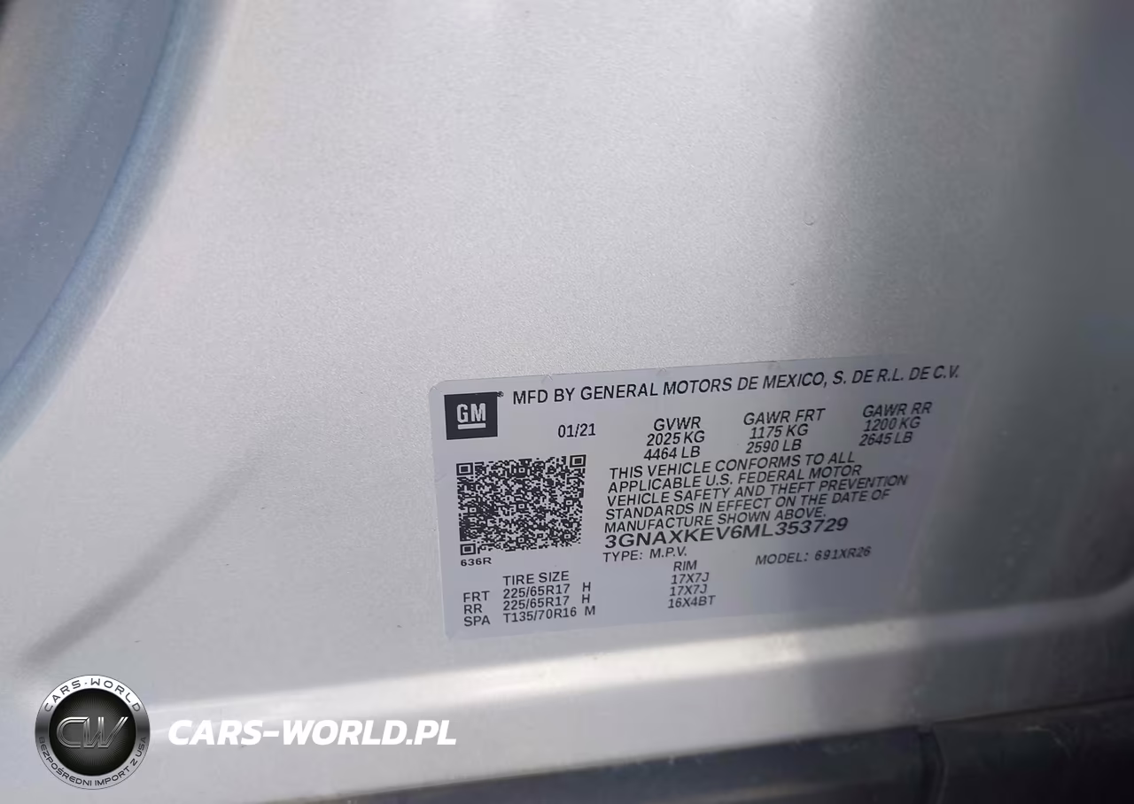2021 Chevrolet Equinox Fwd Lt VIN:3GNAXKEV6ML353729 - 9