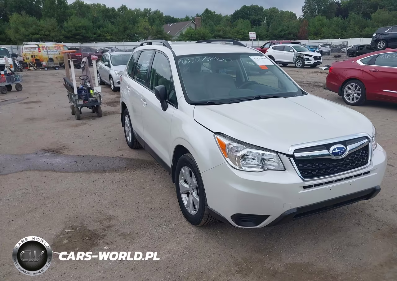 2016 Subaru Forester 2.5I – zdjęcie 1 z 16