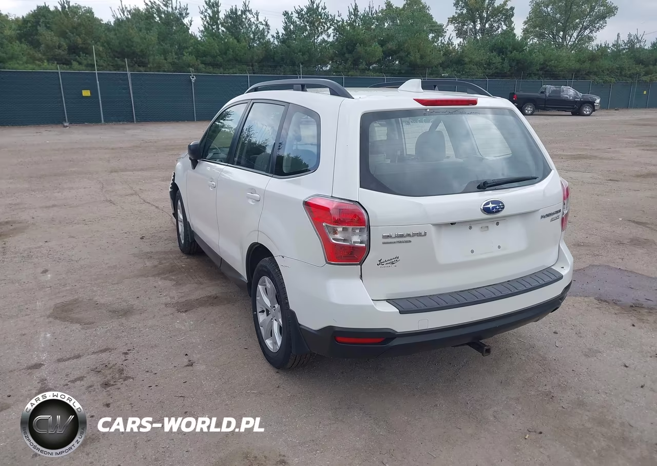 2016 Subaru Forester 2.5I VIN:JF2SJABC3GH456705 - 3