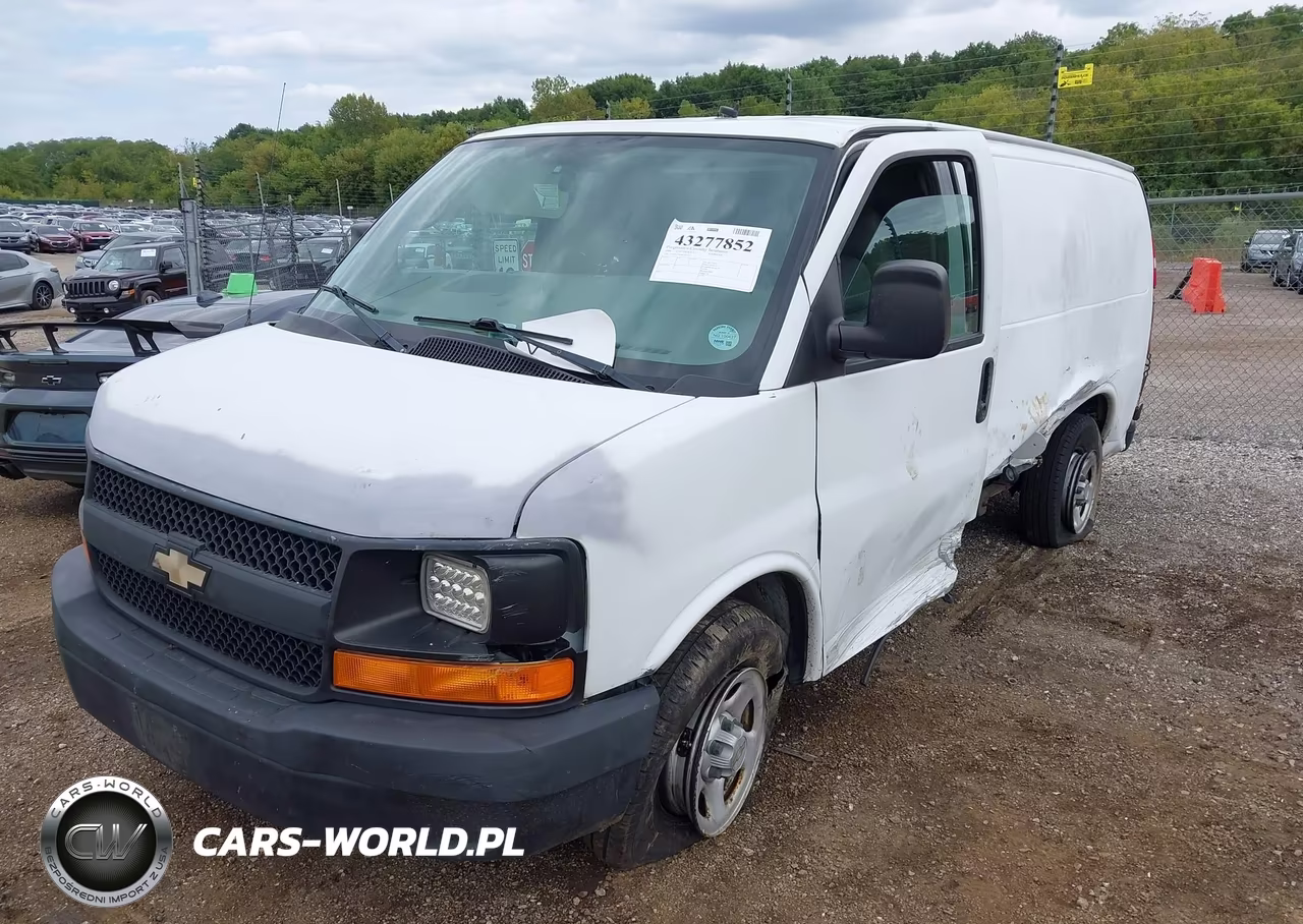 2008 Chevrolet Express Work Van VIN:1GCFG15X081147748 - 2