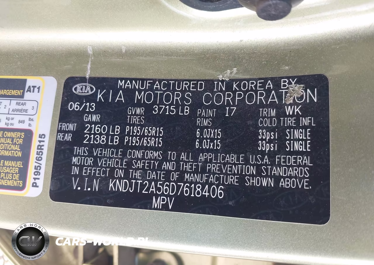 2013 Kia Soul VIN:KNDJT2A56D7618406 - 9