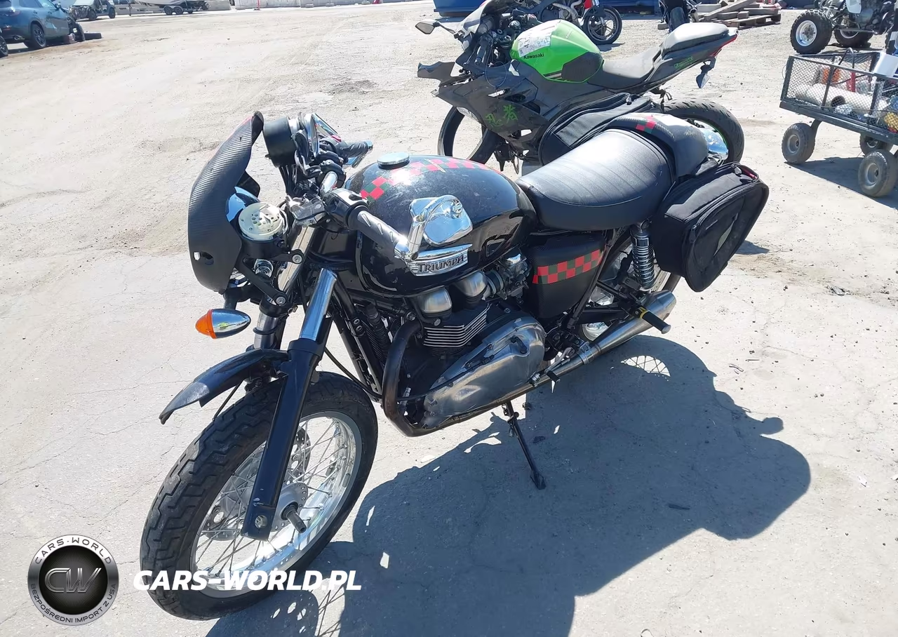 2014 Triumph Motorcycle Thruxton VIN:SMT920K18ET655599 - 2