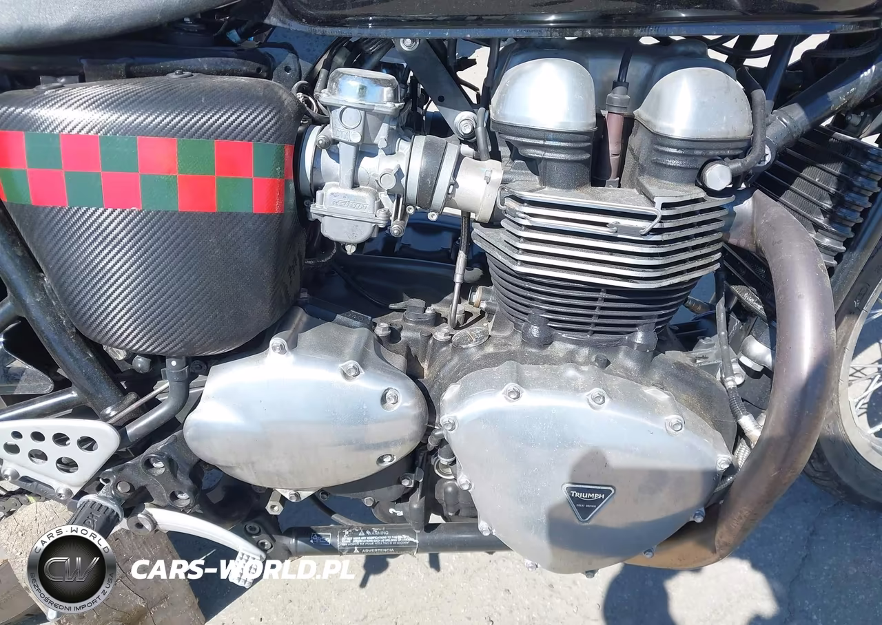 2014 Triumph Motorcycle Thruxton VIN:SMT920K18ET655599 - 8